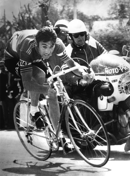 1977: al Tour de France con la nuova squadra Fiat France (Getty Images)